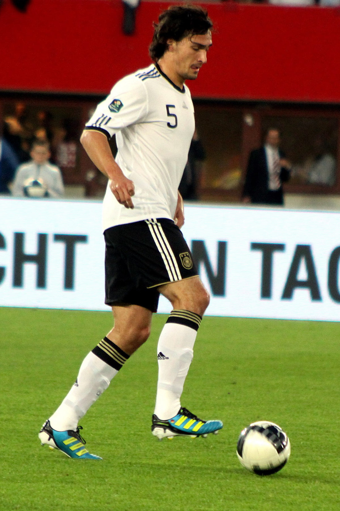 Mats Hummels i den tyske landsholdstrøje
