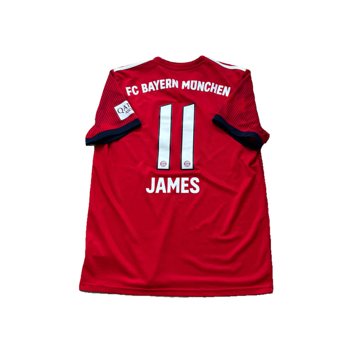 Bayern Hjemmebanetrøje 2018/2019 - James #11 - M