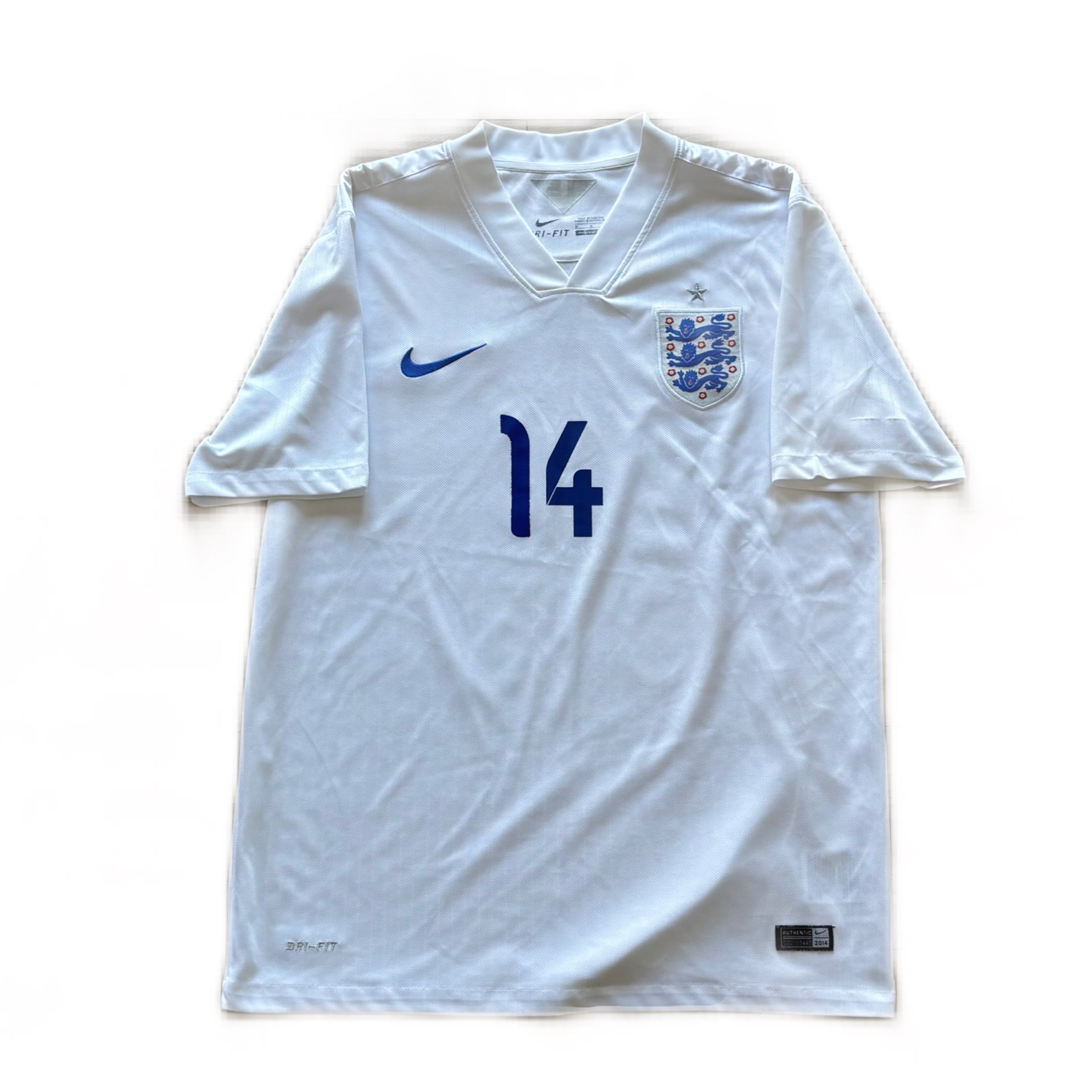 England Hjemmebanetrøje 2014/2015 - Henderson #14 - L